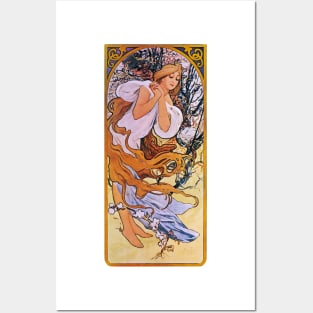 Alphonse Mucha - Spring Posters and Art